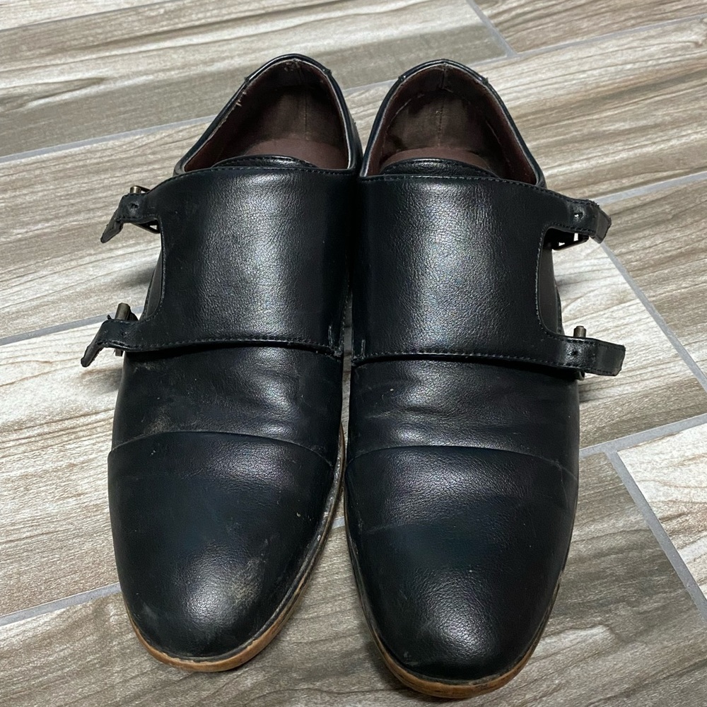 Men’s Monk Strap Dress Shoe - Black